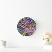 Horloge Ronde Graffiti (Maison)