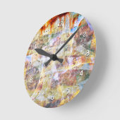 Horloge Ronde Graffiti (Angle)