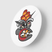 Horloge Ronde Grafitti (Angle)