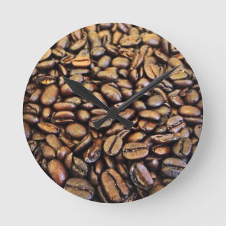 Horloge Ronde grains de café