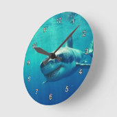 HORLOGE RONDE GRAND REQUIN BLANC 1 (Angle)