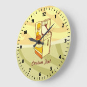 Horloge Ronde Grande console de jeu d'arcade (Angle)