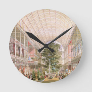 Horloge Ronde Grande exposition de 1851. Décoration du transe