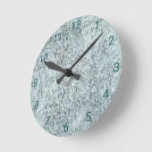 Horloge Ronde Granite vieilli (Angle)