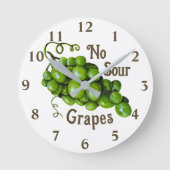 Horloge Ronde Grapes Wall Clock (Recto)