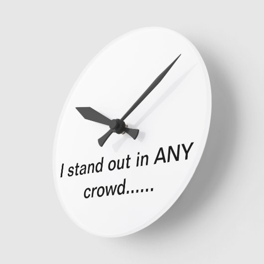 HORLOGE RONDE GRAPHIQUE ET CONCEPTION (Angle)