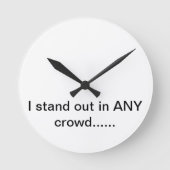 HORLOGE RONDE GRAPHIQUE ET CONCEPTION (Recto)