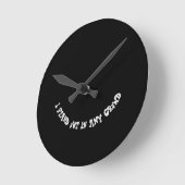 HORLOGE RONDE GRAPHIQUE ET CONCEPTION (Angle)