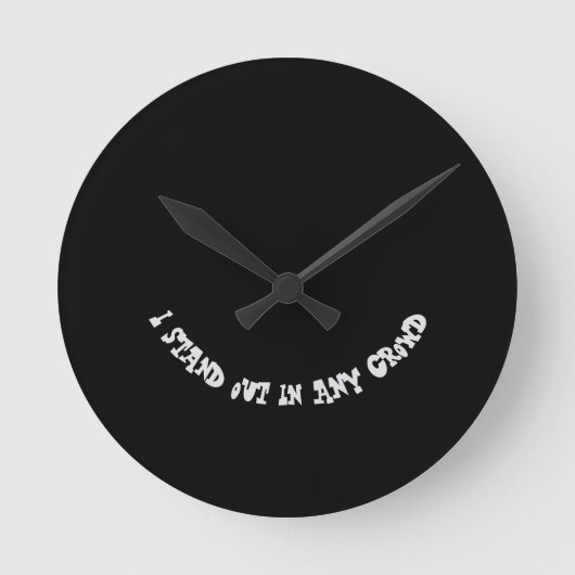 HORLOGE RONDE GRAPHIQUE ET CONCEPTION (Recto)