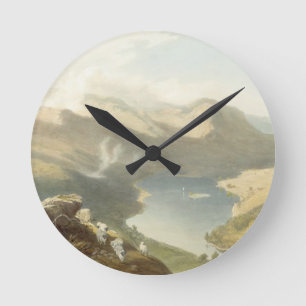Horloge Ronde Grasmere from Langdale Fell, from 'The English Lak