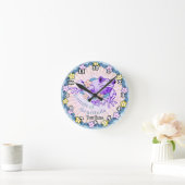 Horloge Ronde Gratitude Frog (Maison)