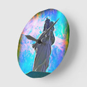 Horloge Ronde Graveyard d'Astoria (Angle)