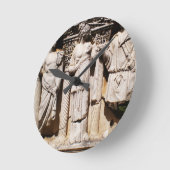 Horloge Ronde Gravures anciennes en Turquie (Angle)