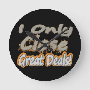Horloge Ronde "Great Deals" Buy (homonymie)