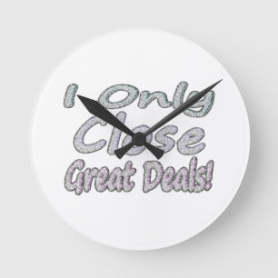 Horloge Ronde "Great Deals" Buy (homonymie)