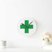 Horloge Ronde green medicines (Maison)