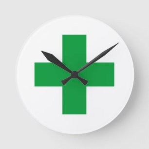 Horloge Ronde green medicines
