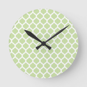 Horloge Ronde Green Moroccan