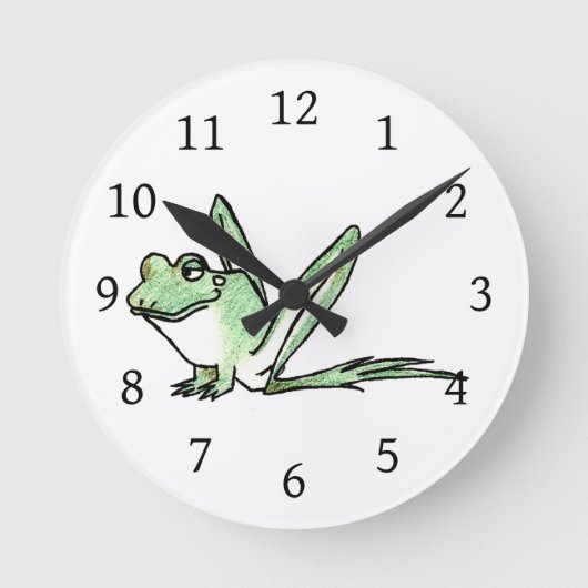 Horloge Ronde Grenouille (Recto)