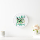 Horloge Ronde Grenouille Big Brother (Maison)