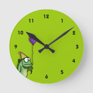Horloge Ronde Grenouille de partie