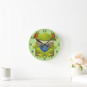 Horloge Ronde Grenouille de Yoga (Maison)