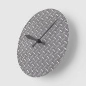 Horloge Ronde Grey Diamond (Angle)