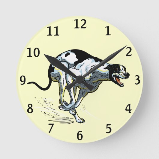 Horloge Ronde greyhound (Recto)