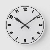 Horloge Ronde Gris (Recto)