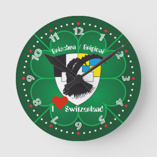 Horloge Ronde Grischun Grigioni Schweiz Svizra
