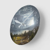 Horloge Ronde grotte de Imaginaire (Angle)