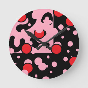 Horloge Ronde Groupe Balloon Clouds