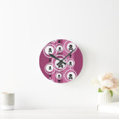 Horloge Ronde Grunge Arrière - plan (Maison)