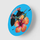 HORLOGE RONDE GUADELOUPE (Angle)