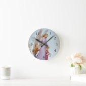 Horloge Ronde Guardian Angel Wall Clock with Numbers (Maison)