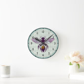 Horloge Ronde Guêpe (Maison)
