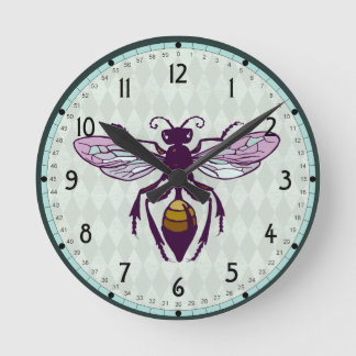 Horloge Ronde Guêpe
