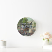 Horloge Ronde Guerre civile d'ABH 1862 (Maison)