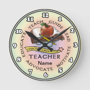 Horloge Ronde Guide de l'enseignant de l'école 