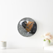 Horloge Ronde Guinée Pig Photo (Maison)