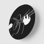 Horloge Ronde guitare (Angle)