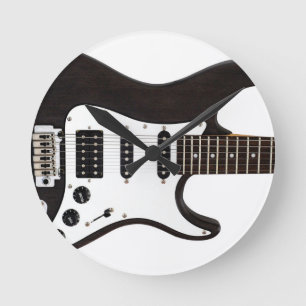 Horloge Ronde Guitare électrique