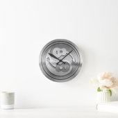 Horloge Ronde Guitare Yang Metal (Maison)