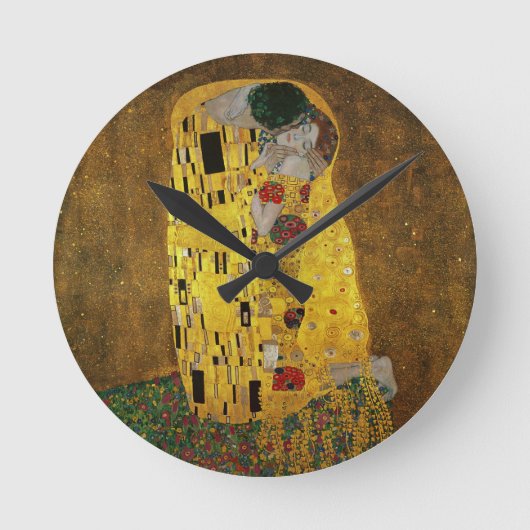 Horloge Ronde Gustav Klimt Le Baiser (Recto)