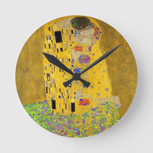 Horloge Ronde Gustav Klimt Le Baiser (Recto)