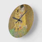 Horloge Ronde Gustav Klimt "Le Baiser" (Angle)