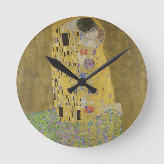 Horloge Ronde Gustav Klimt "Le Baiser" (Recto)
