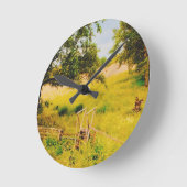 Horloge Ronde Gysinge Summer Field  (Angle)
