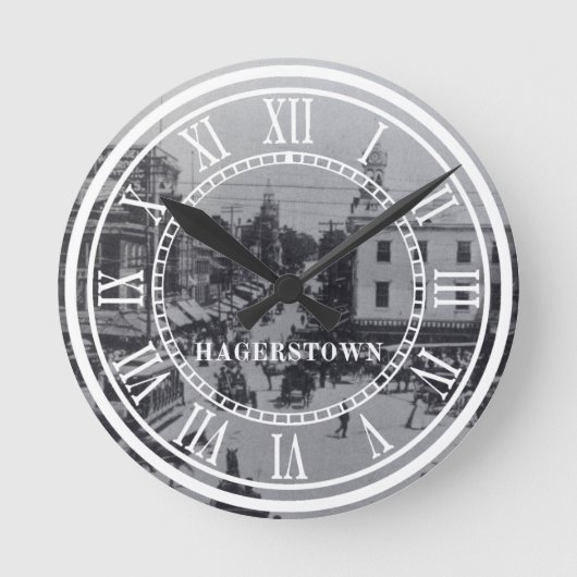 Horloge Ronde Hagerstown (1900) (Recto)