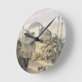 Horloge Ronde Haghia Sophia, plat 19 : vue extérieure du mosq (Angle)